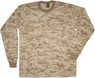 3363 -  Digital Desert Camouflage Long Sleeve T-Shirt